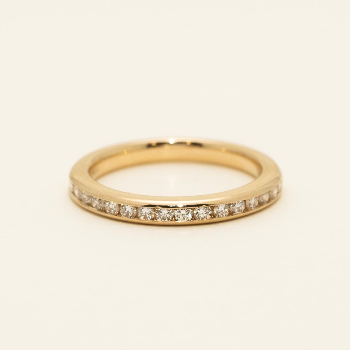 Diamond Channel Band in 14kt Yellow Gold (1/3ct tw)