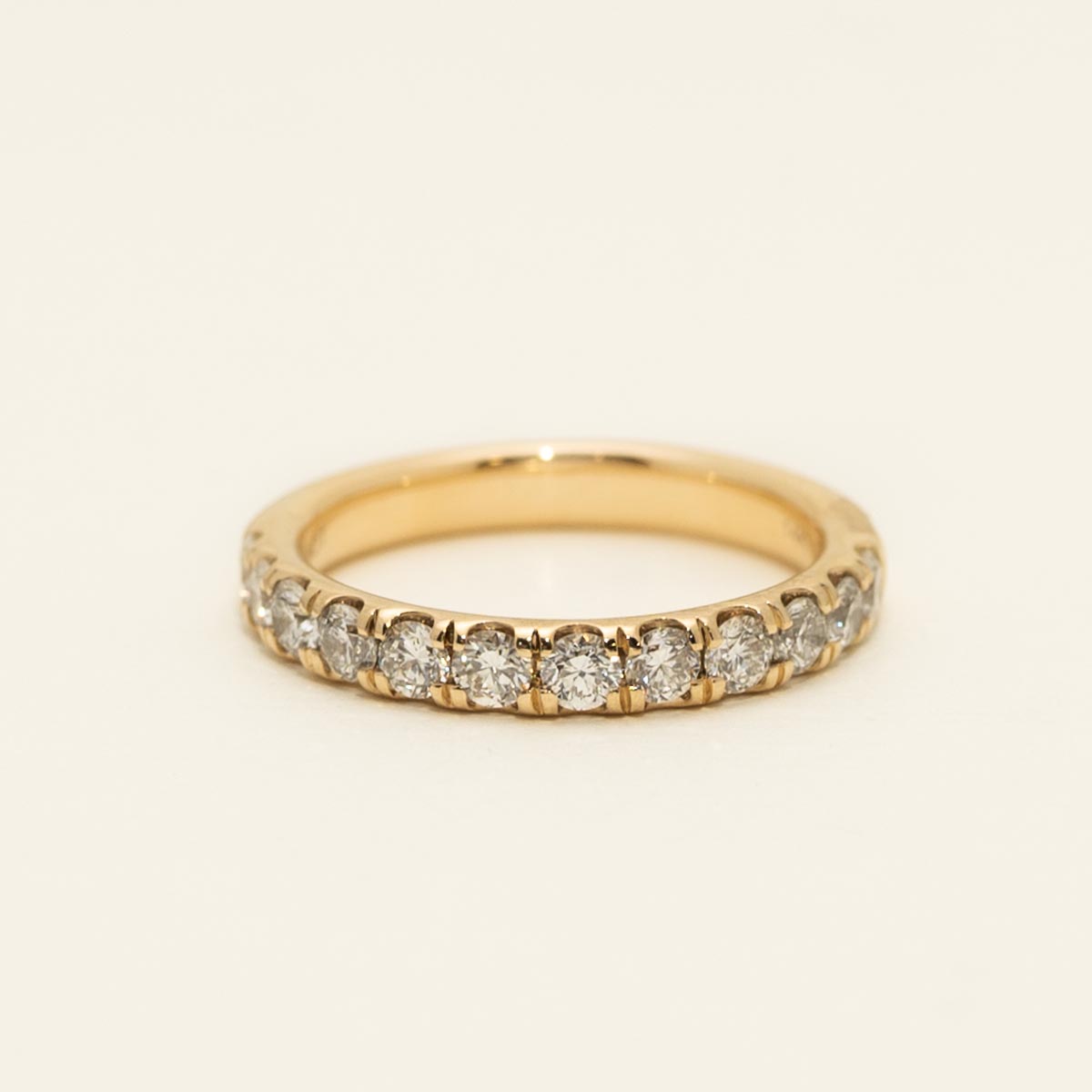Diamond wedding Band in 14kt Yellow Gold (3/4ct tw)