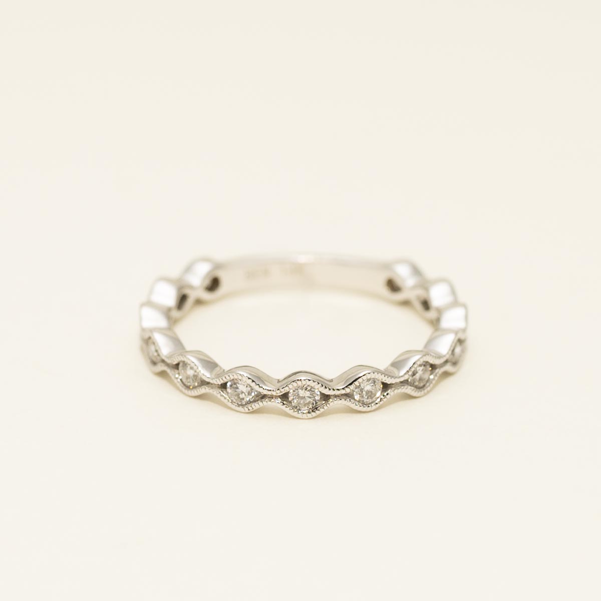 Diamond Channel Band in 14kt White Gold (1/3ct tw)