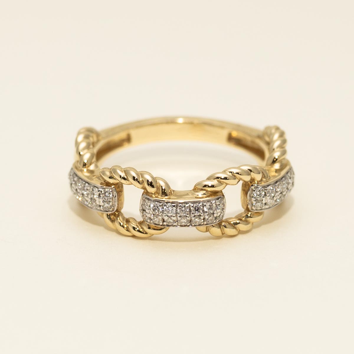 Diamond Fashion Ring in 14kt Yellow Gold (1/4ct tw)