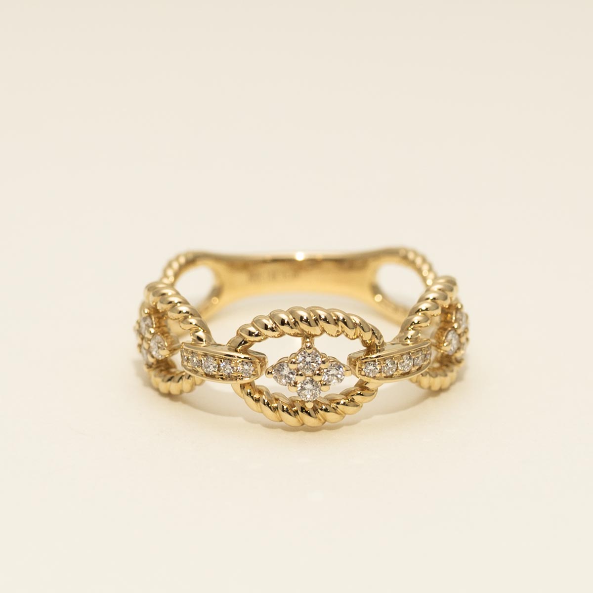 Diamond Fashion Ring in 14kt Yellow Gold (1/4ct tw)