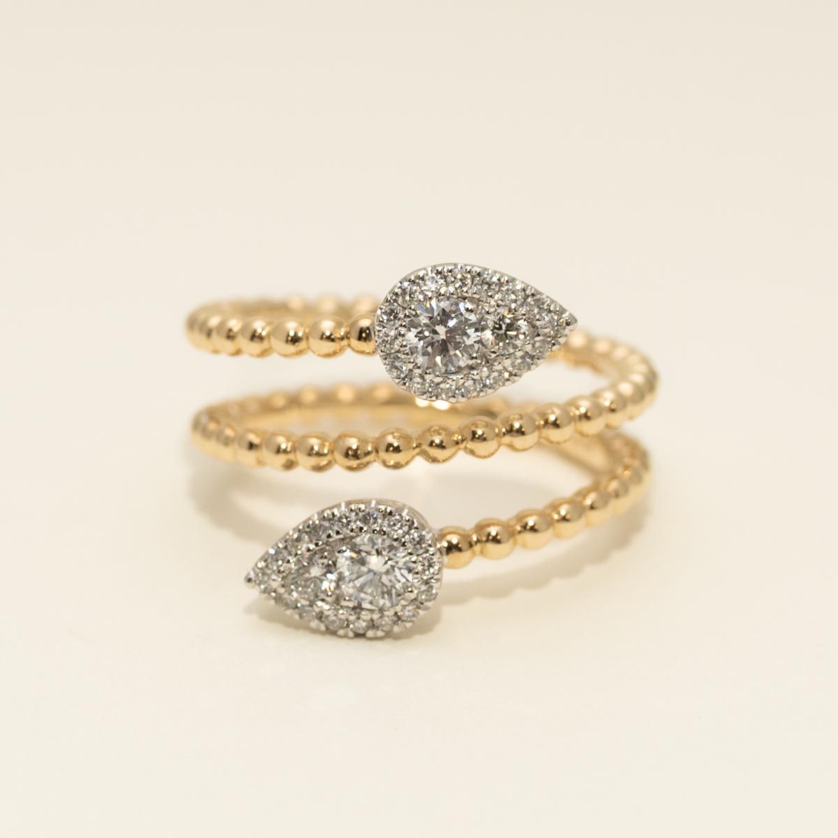 Diamond Fashion Ring in 14kt Yellow and White Gold (5/8ct tw)