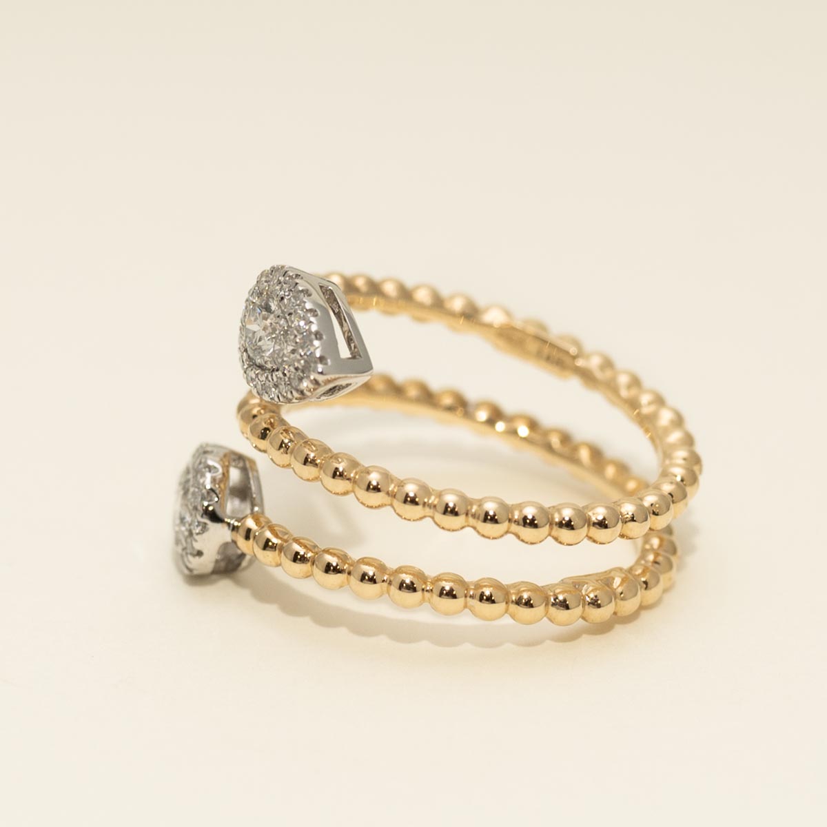 Diamond Fashion Ring in 14kt Yellow and White Gold (5/8ct tw)