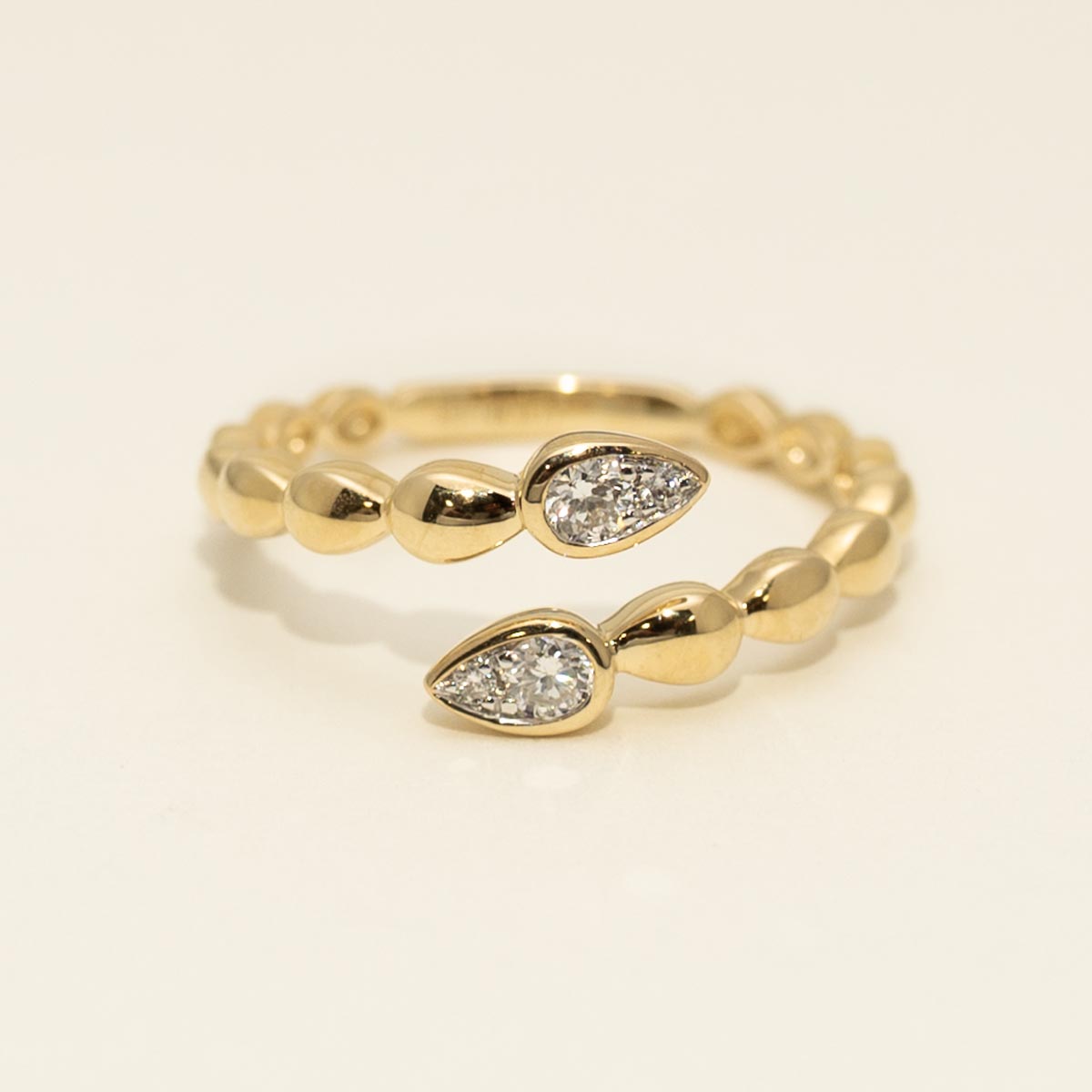 Diamond Fashion Ring in 14kt Yellow Gold (1/7ct tw)