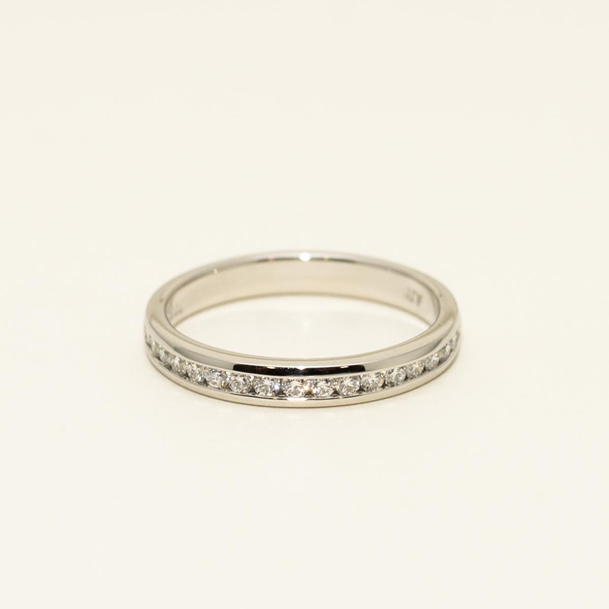 Diamond Channel Band in Platinum (1/3ct tw)
