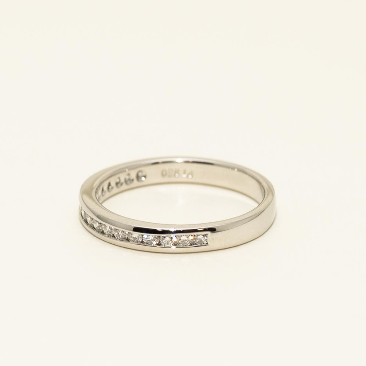 Diamond Channel Band in Platinum (1/3ct tw)