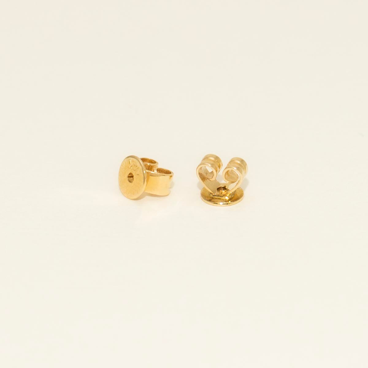 Green and White Diamond Flower Earrings in 14kt Yellow Gold (5/8ct tw)