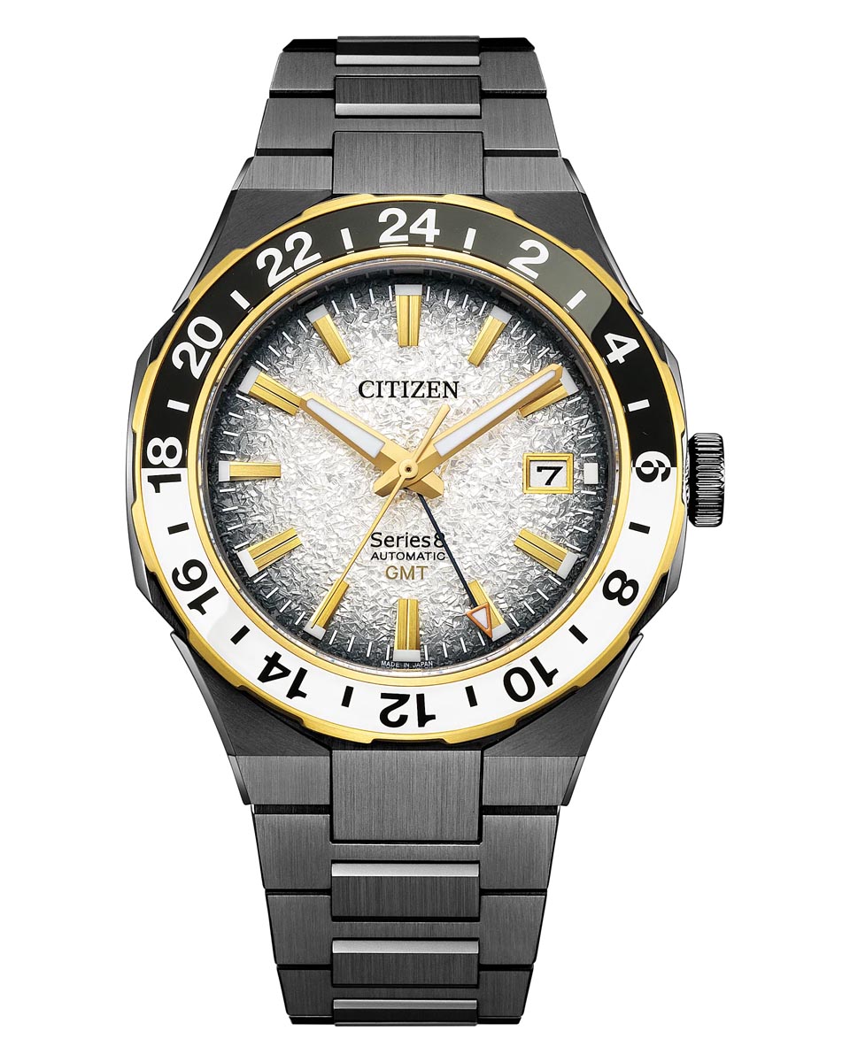 Citizen Limited Edition Series 8 Watch with White Dial and Stainless Bracelet (41mm and automatic movement)