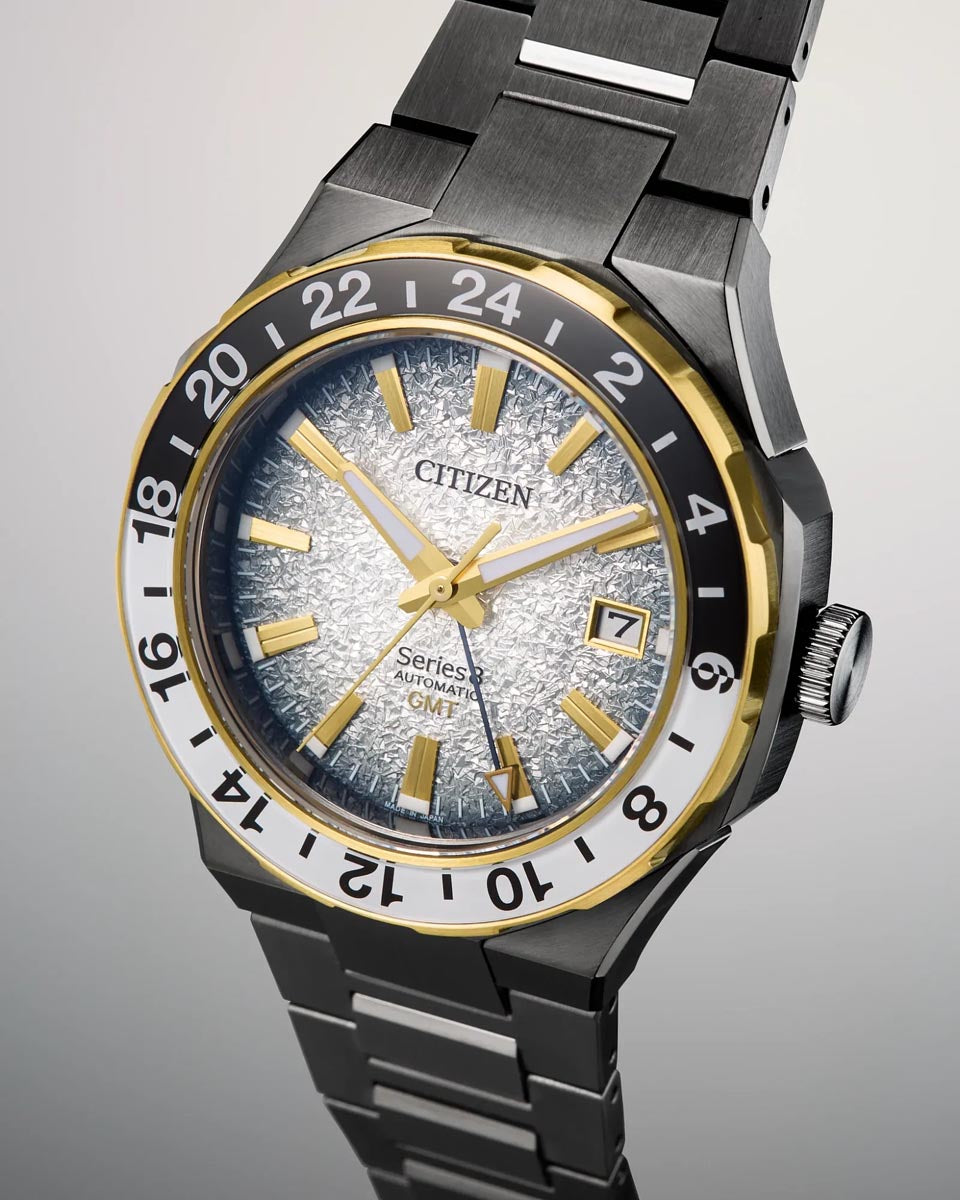 Citizen Limited Edition Series 8 Watch with White Dial and Stainless Bracelet (41mm and automatic movement)
