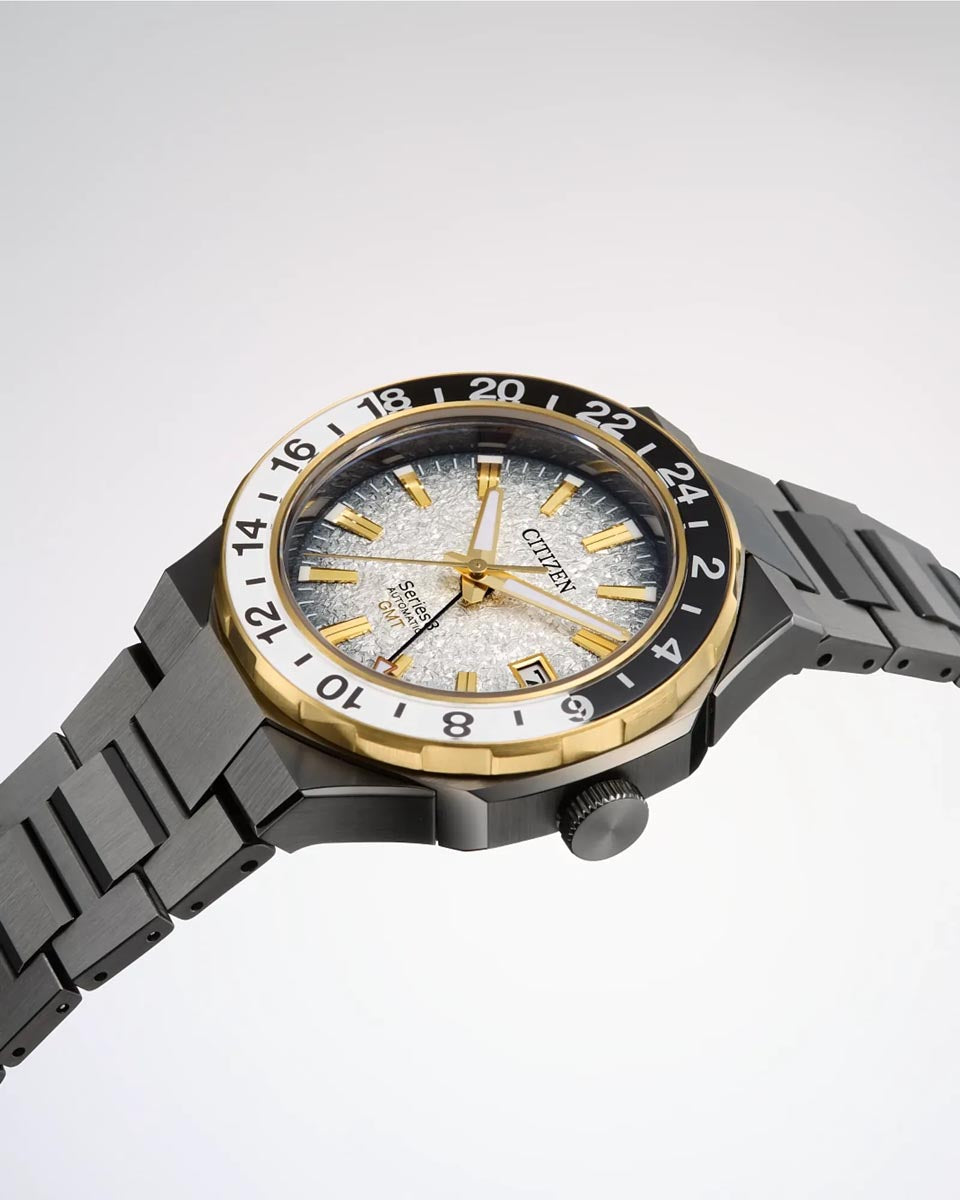 Citizen Limited Edition Series 8 Watch with White Dial and Stainless Bracelet (41mm and automatic movement)