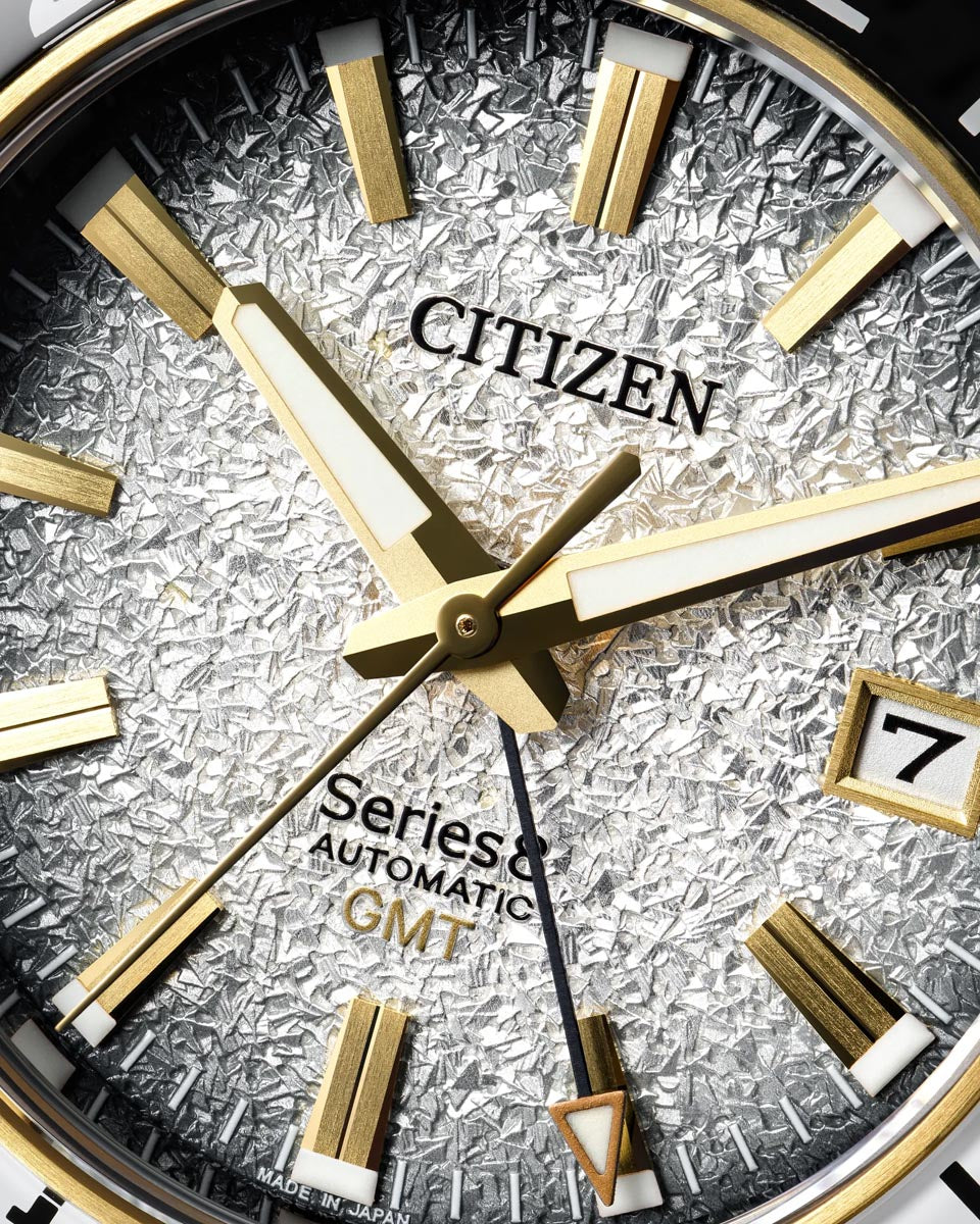 Citizen Limited Edition Series 8 Watch with White Dial and Stainless Bracelet (41mm and automatic movement)