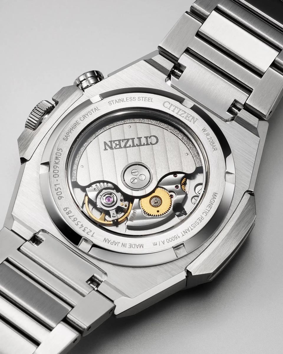 Citizen Limited Edition Series 8 Watch with White Dial and Stainless Steel Bracelet (42.6mm and automatic movemet)