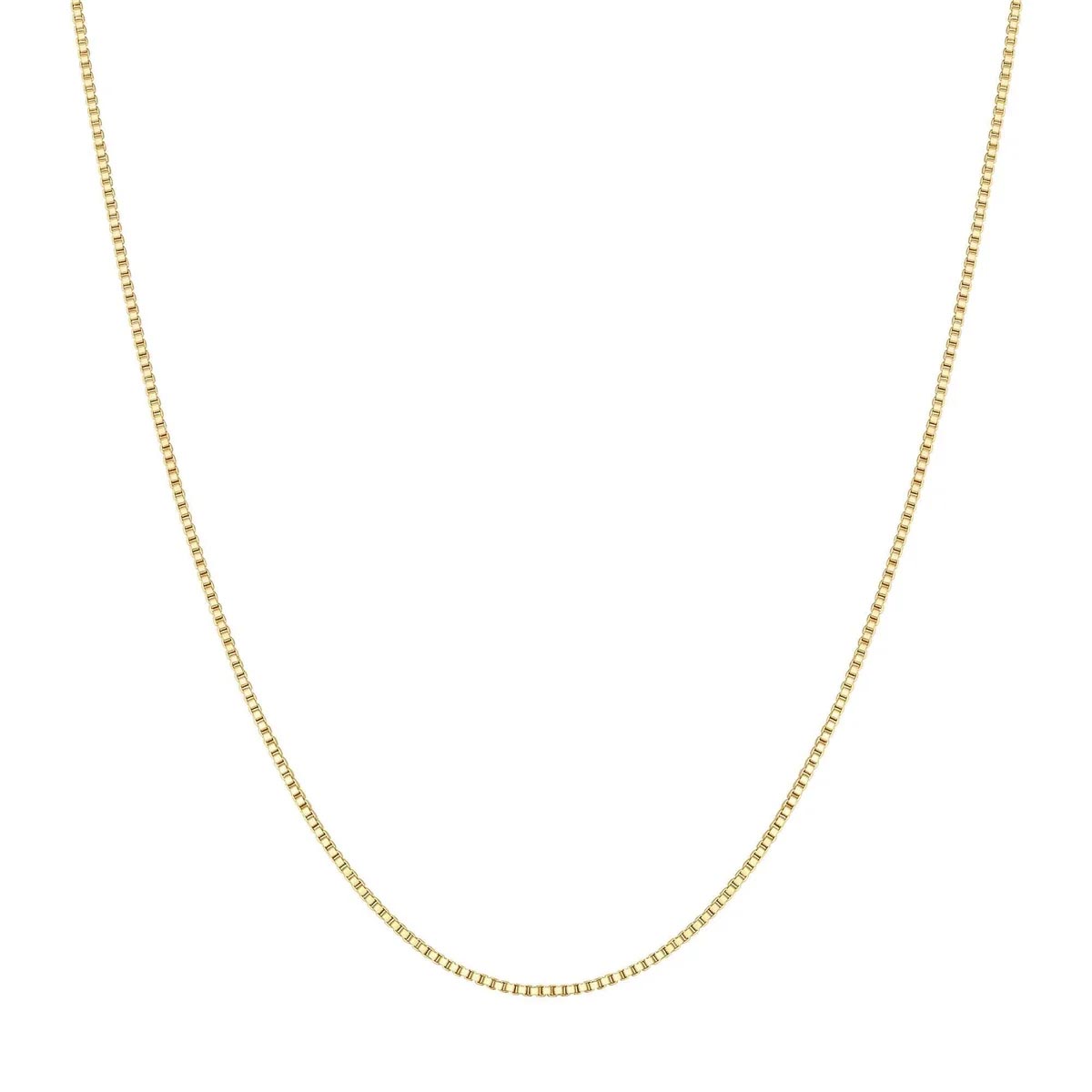 Ania Haie Box Chain in Sterling Silver with 14kt Gold Plate
