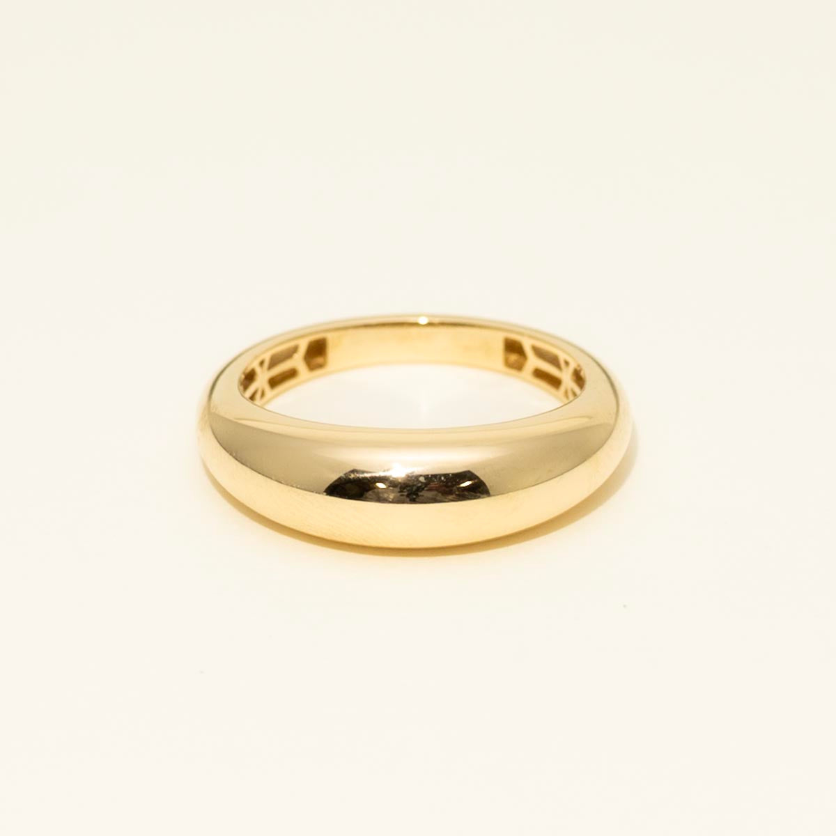 Dome Ring in 14kt Yellow Gold