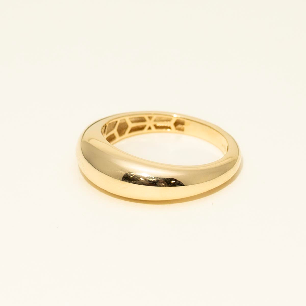 Dome Ring in 14kt Yellow Gold