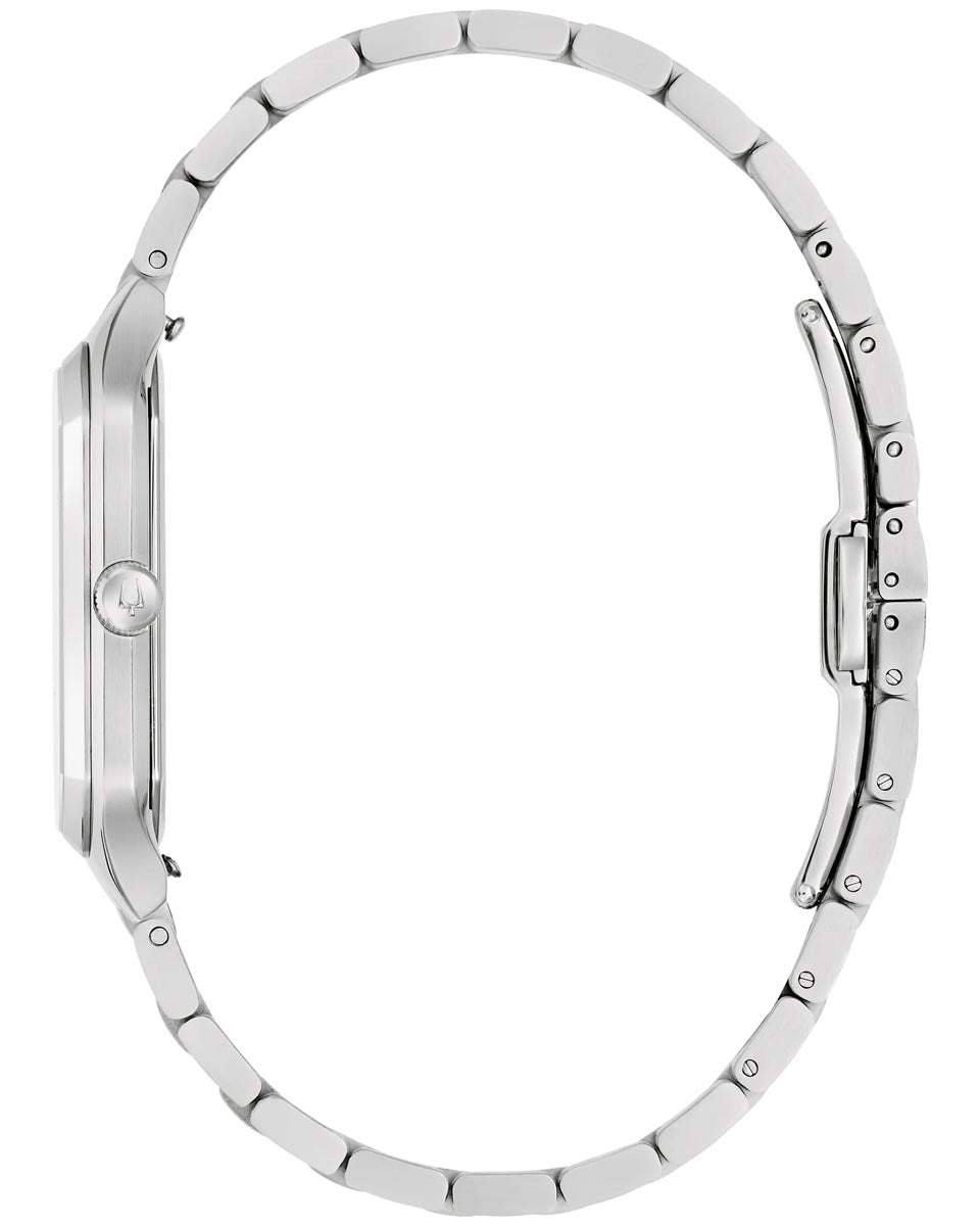 Bulova Tony Bennett Watch with Champagne Dial and Stainless Steel Bracelet (32mm and quartz movement)