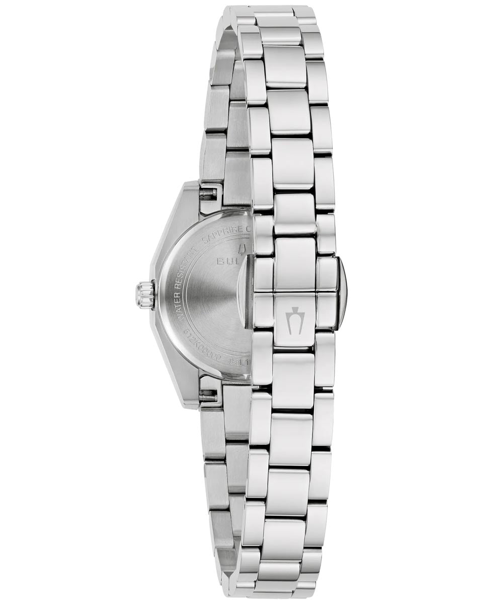 Bulova Surveyor Watch with Blue Dial and Stainless Steel Bracelet (22.7mm and quartz movement)