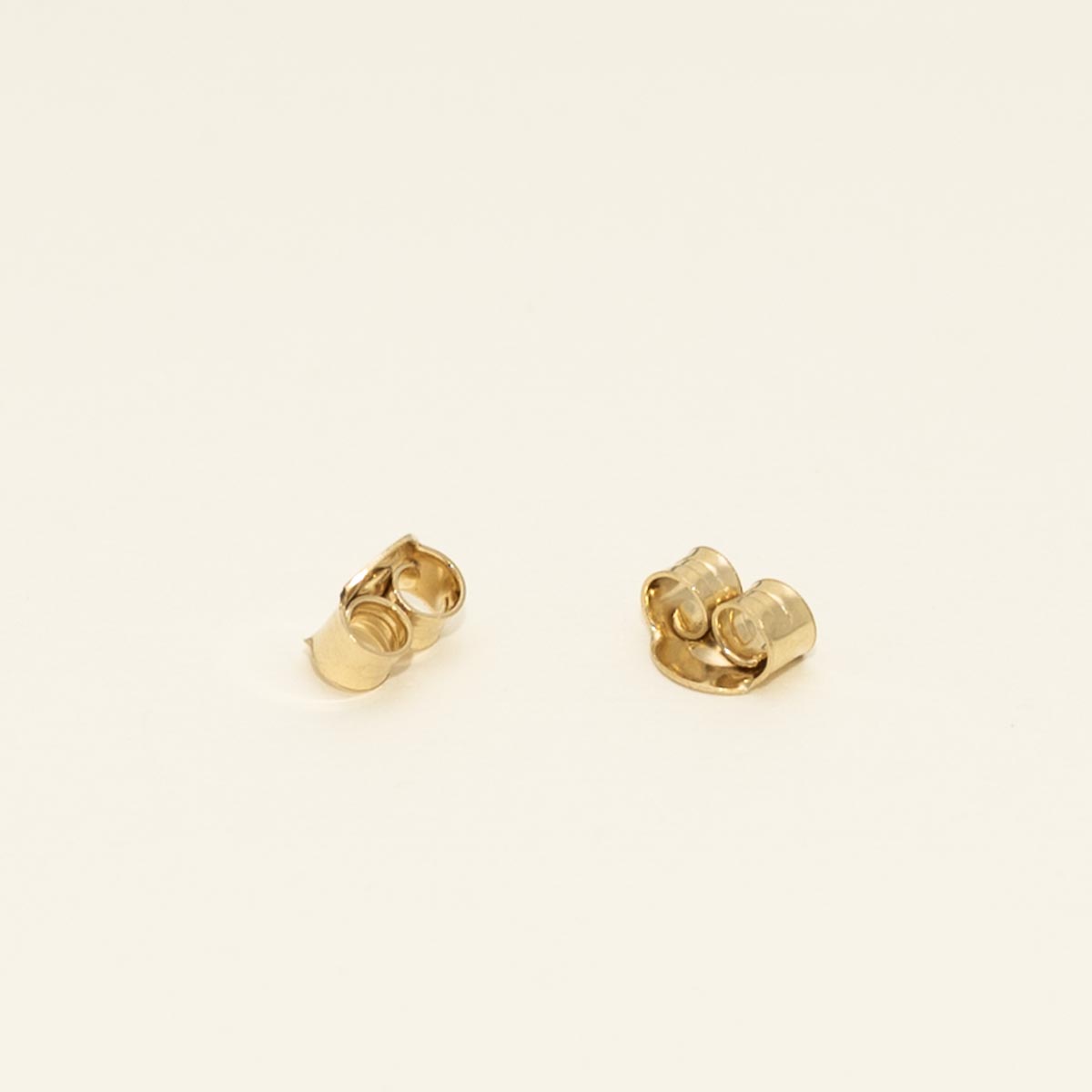 Lab Grown Pear Shaped and Emerald Cut Diamond Earrings in 14kt Yellow Gold (3/4ct tw)