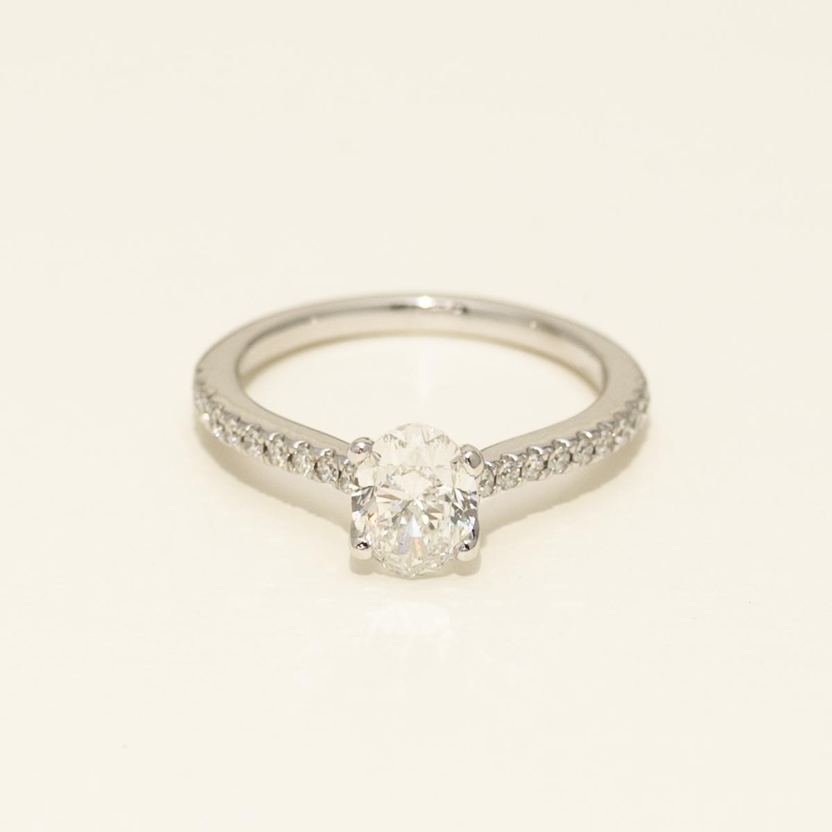 Diamond Engagement Ring in 14kt White Gold (1 1/4ct tw)