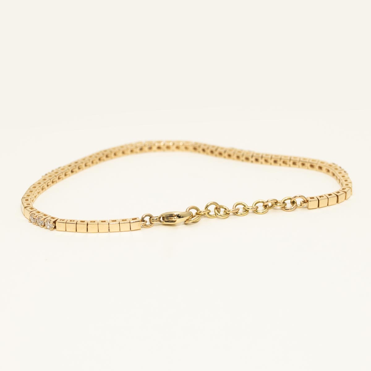 Diamond Link Bracelet in 14kt Yellow Gold (1/2ct tw)