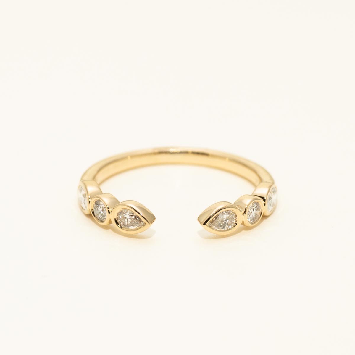 Multi Shape Diamond Band in 14kt Yellow Gold (3/8ct tw)