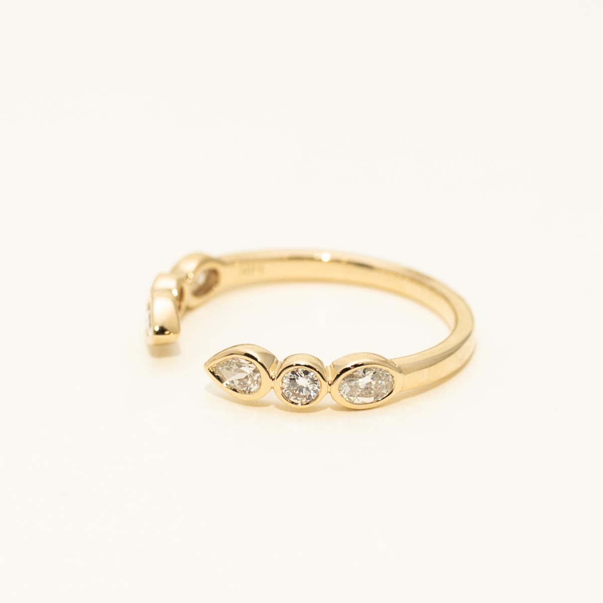 Multi Shape Diamond Band in 14kt Yellow Gold (3/8ct tw)