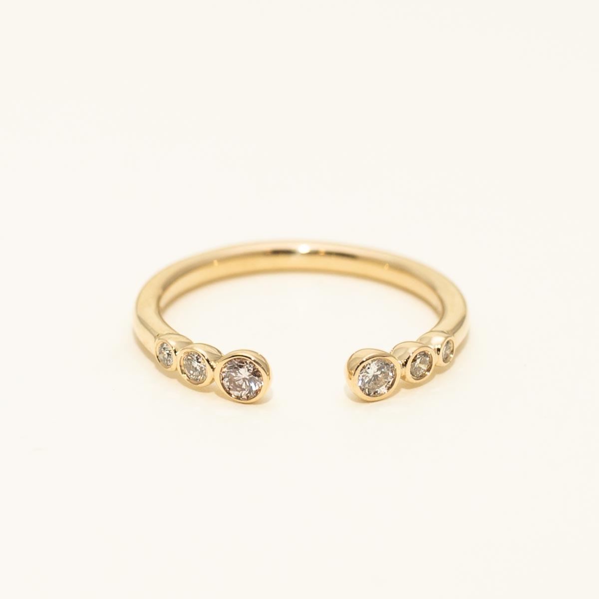 Open Diamond Band in 14kt Yellow Gold (1/5ct tw)