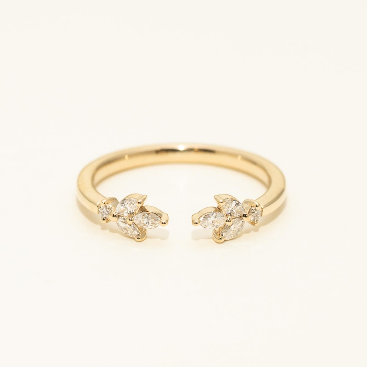 Marquise Diamond Band in 14kt Yellow Gold (1/4ct tw)