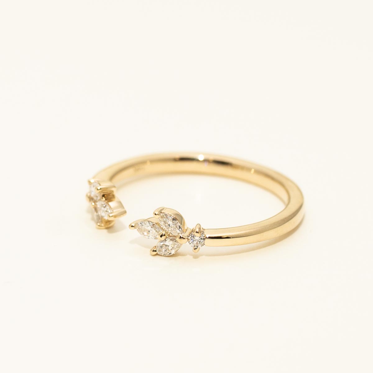Marquise Diamond Band in 14kt Yellow Gold (1/4ct tw)