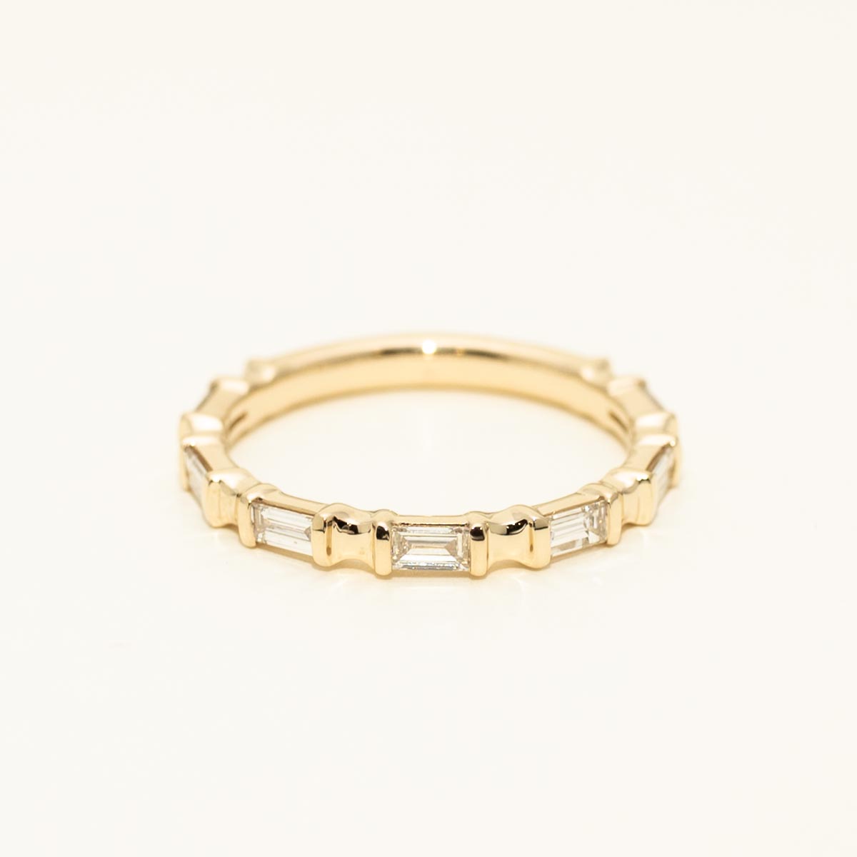 Baguette Diamond Band in 14kt Yellow Gold (1/4ct tw)