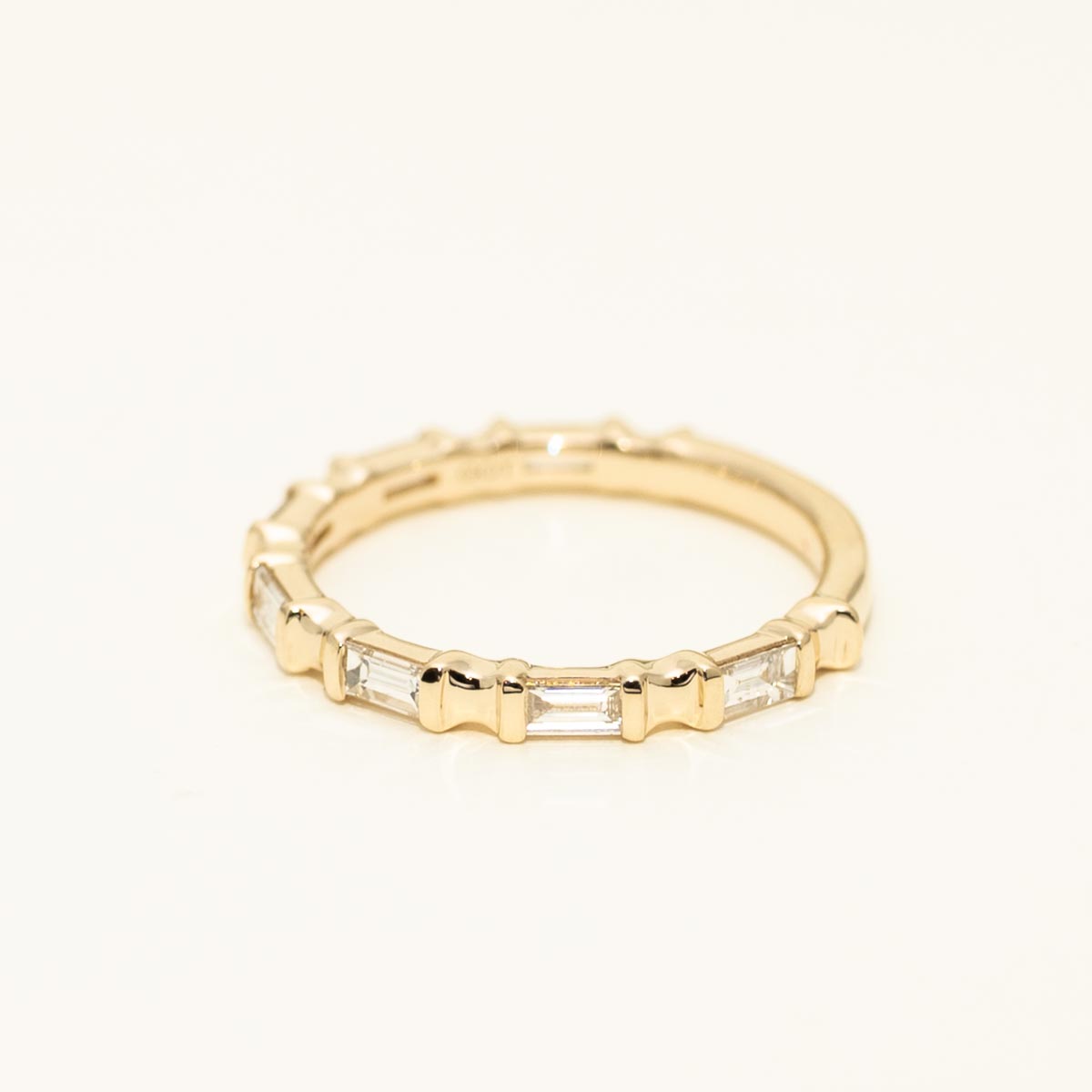 Baguette Diamond Band in 14kt Yellow Gold (1/4ct tw)