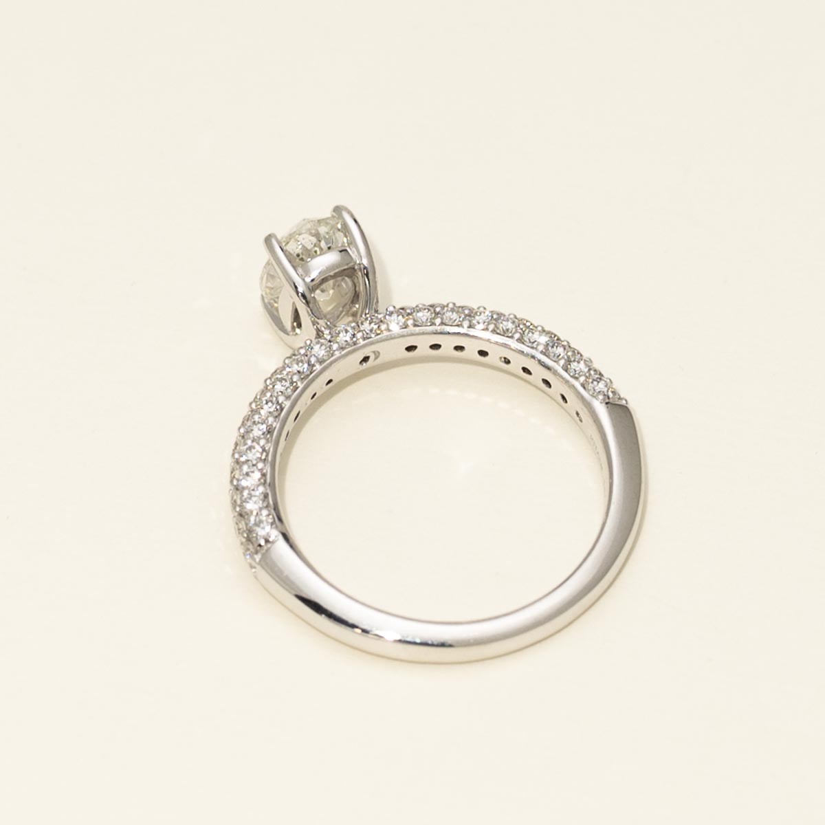 Oval Diamond Engagement Ring in 14kt White Gold (1 3/4ct tw)