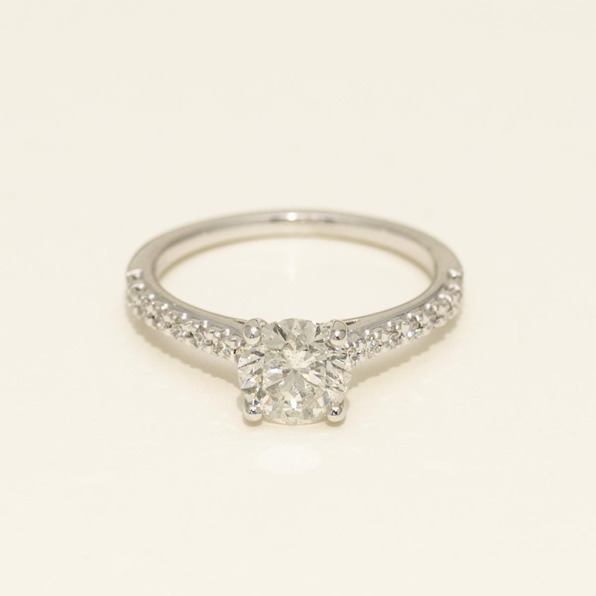 Diamond Engagement Ring in 14kt White Gold (1 1/3ct tw)