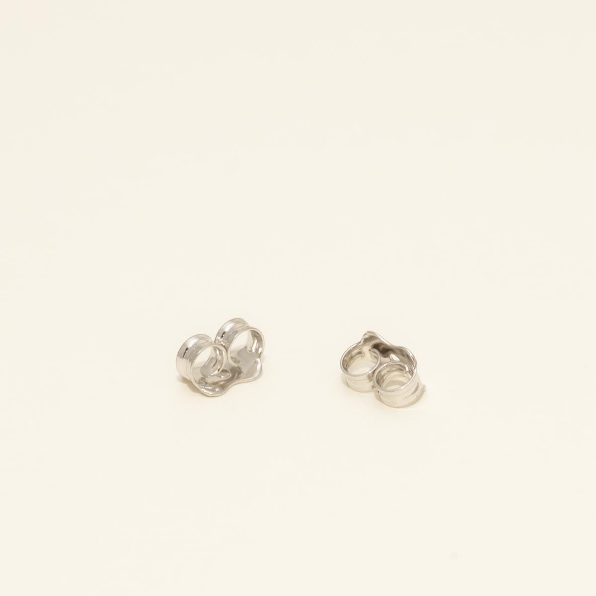 Fancy Stud Earrings in 14kt White Gold