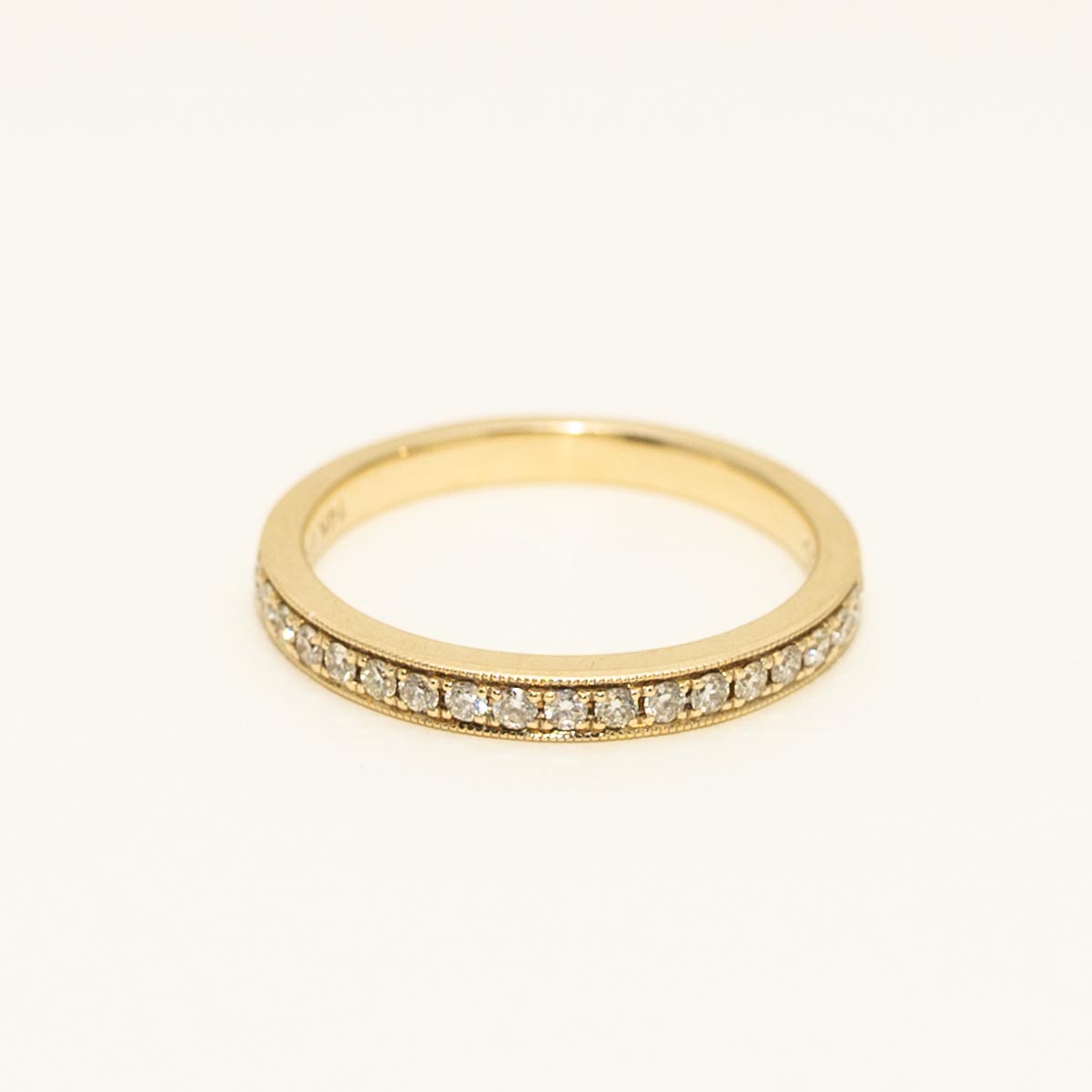 Diamond Wedding Band in 14kt Yellow Gold (1/4ct tw)