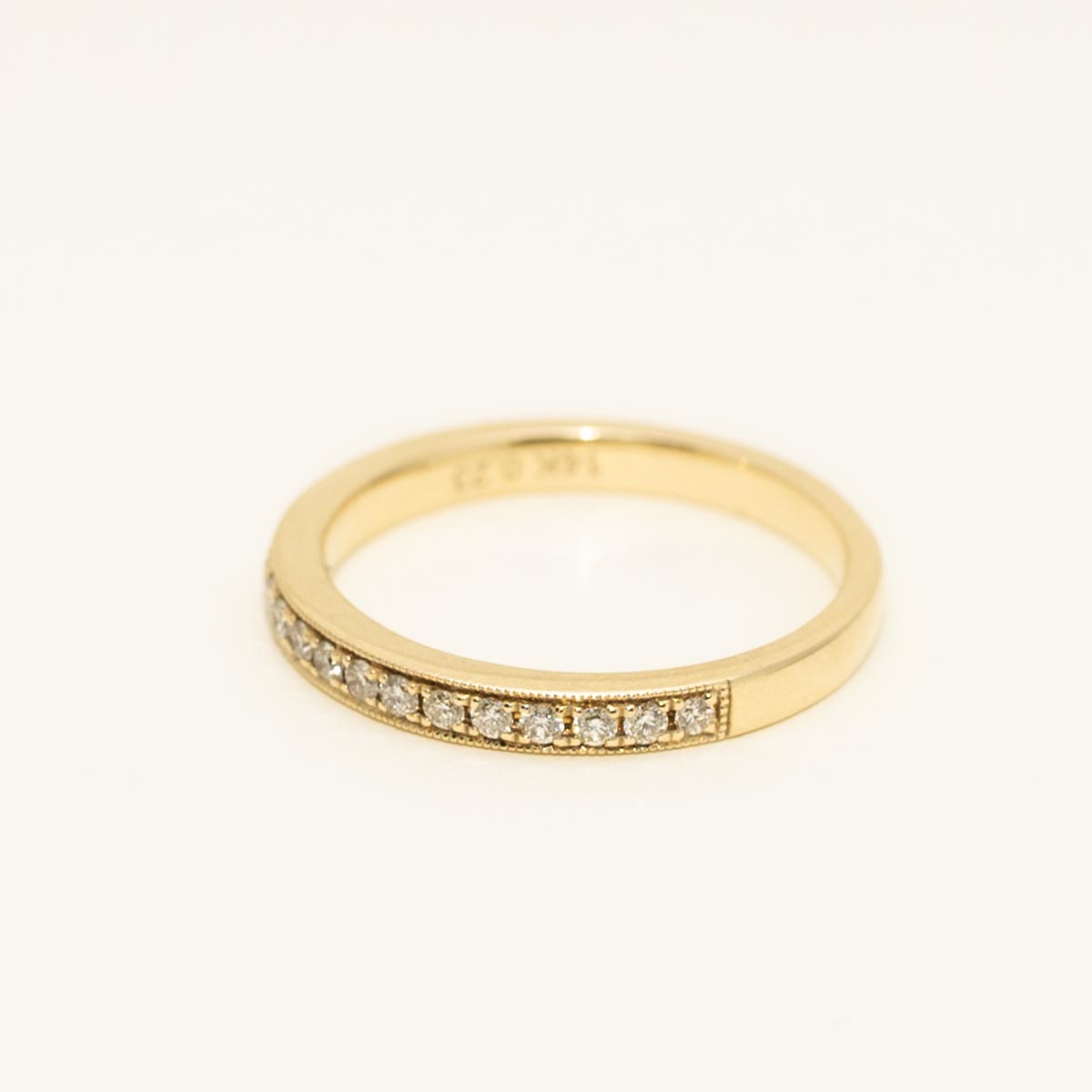 Diamond Wedding Band in 14kt Yellow Gold (1/4ct tw)