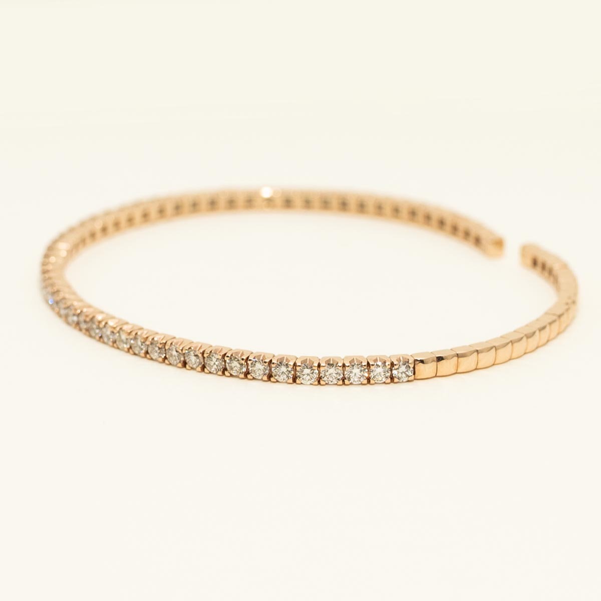 Diamond Flex Bracelet in 14kt Rose Gold (1ct tw)