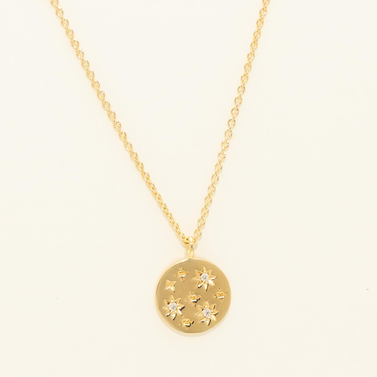 Lands Collection Spirit Constellation Diamond Pendant in Yellow Modern Electrum (.03ct tw)