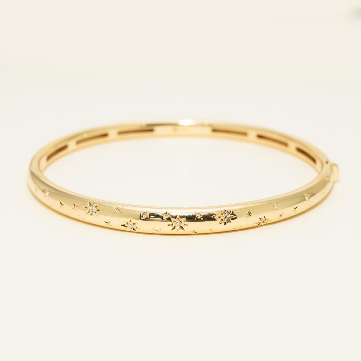 Lands Collection Spirit Constellation Diamond Bracelet in Yellow Modern Electrum (1/20ct)