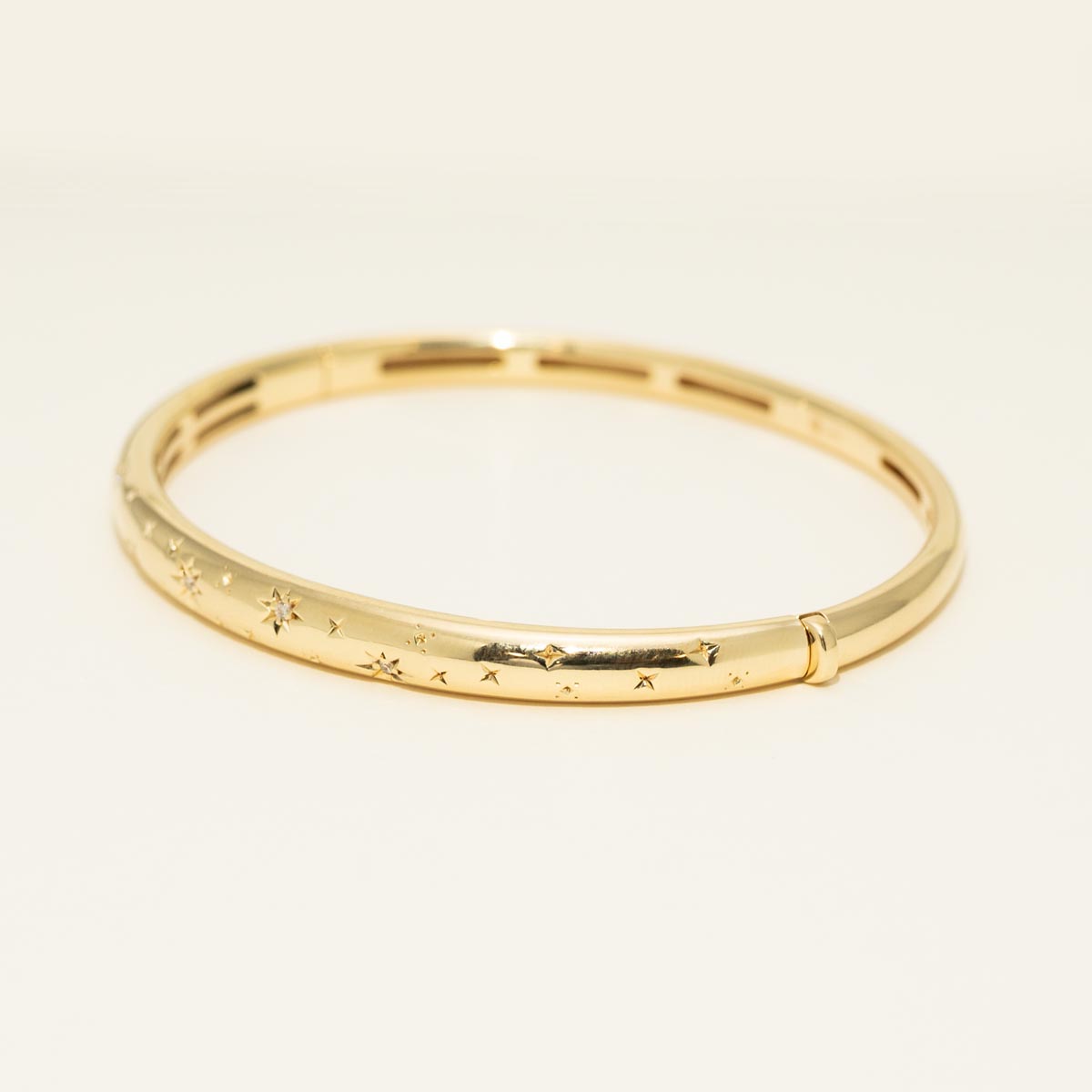 Lands Collection Spirit Constellation Diamond Bracelet in Yellow Modern Electrum (1/20ct)