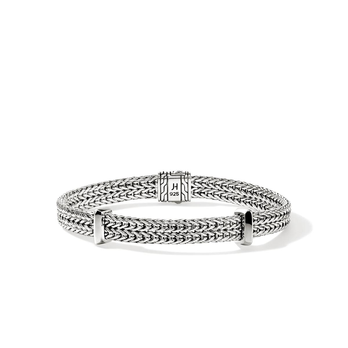 John Hardy Icon Flat Chain Bracelet in Sterling Silver (6mm)