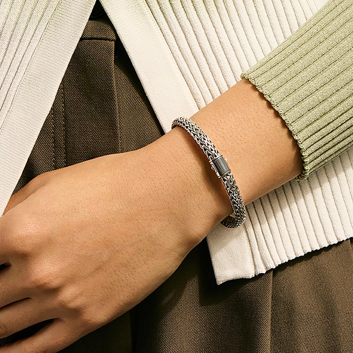 John Hardy Icon Bracelet in Sterling Silver (6.5mm)