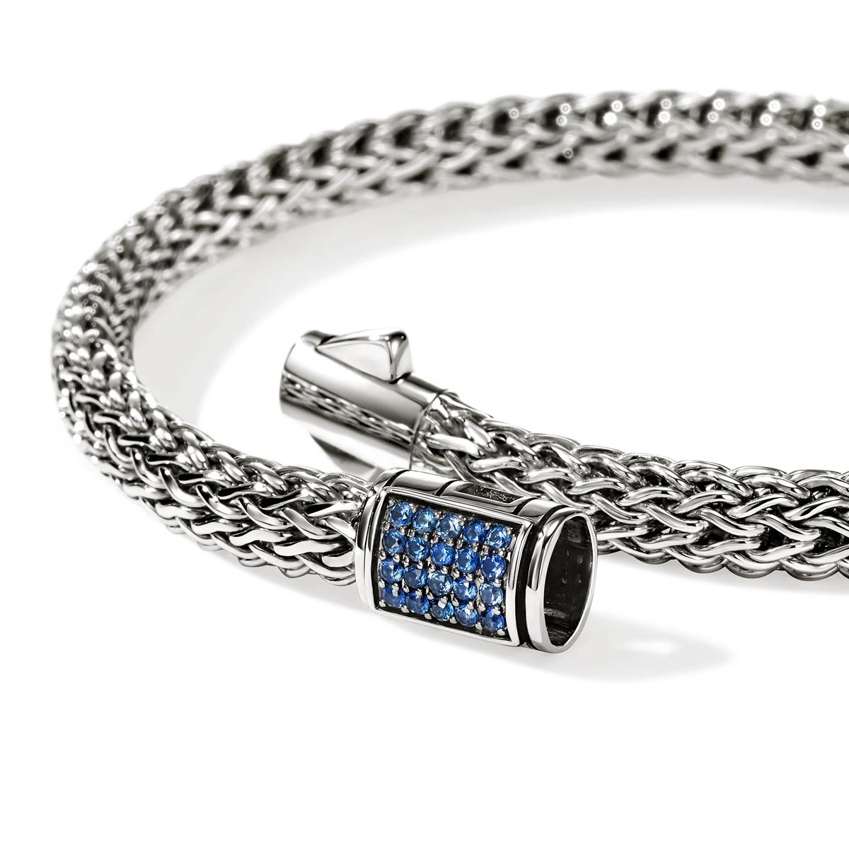 John Hardy Icon Sapphire Bracelet in Sterling Silver (5mm)