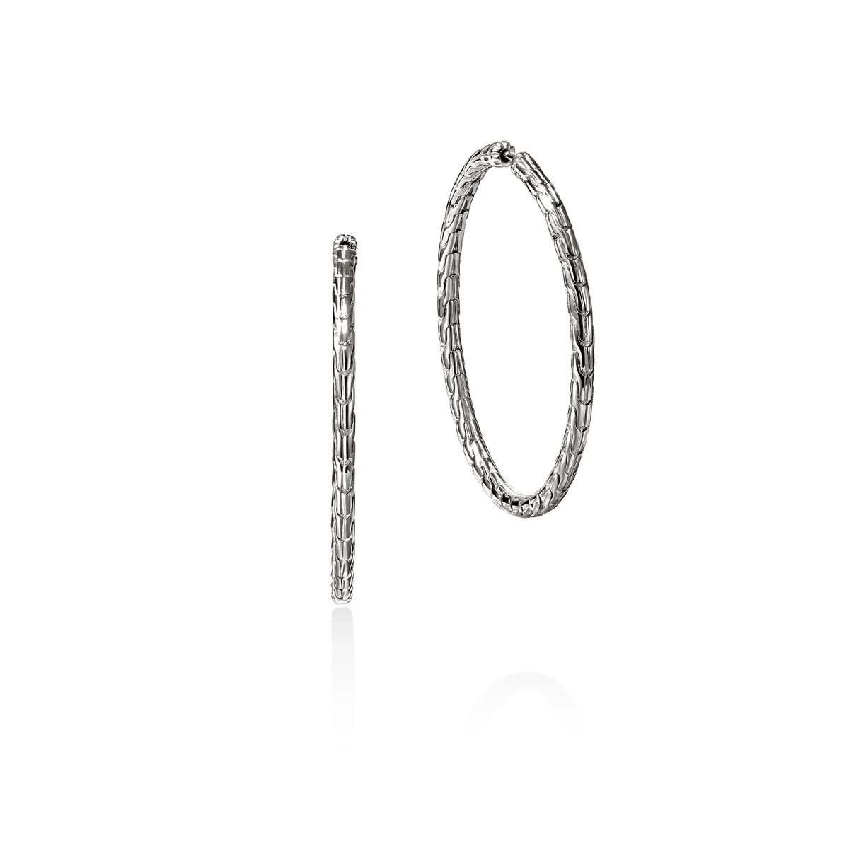 John Hardy Essentials Hoop Earrings in Sterling Silver