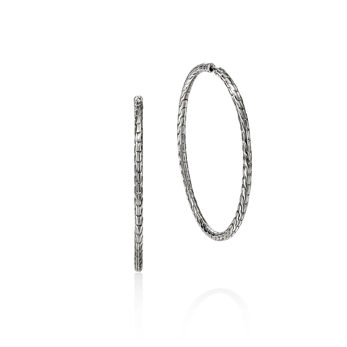John Hardy Essentials Hoop Earrings in Sterling Silver
