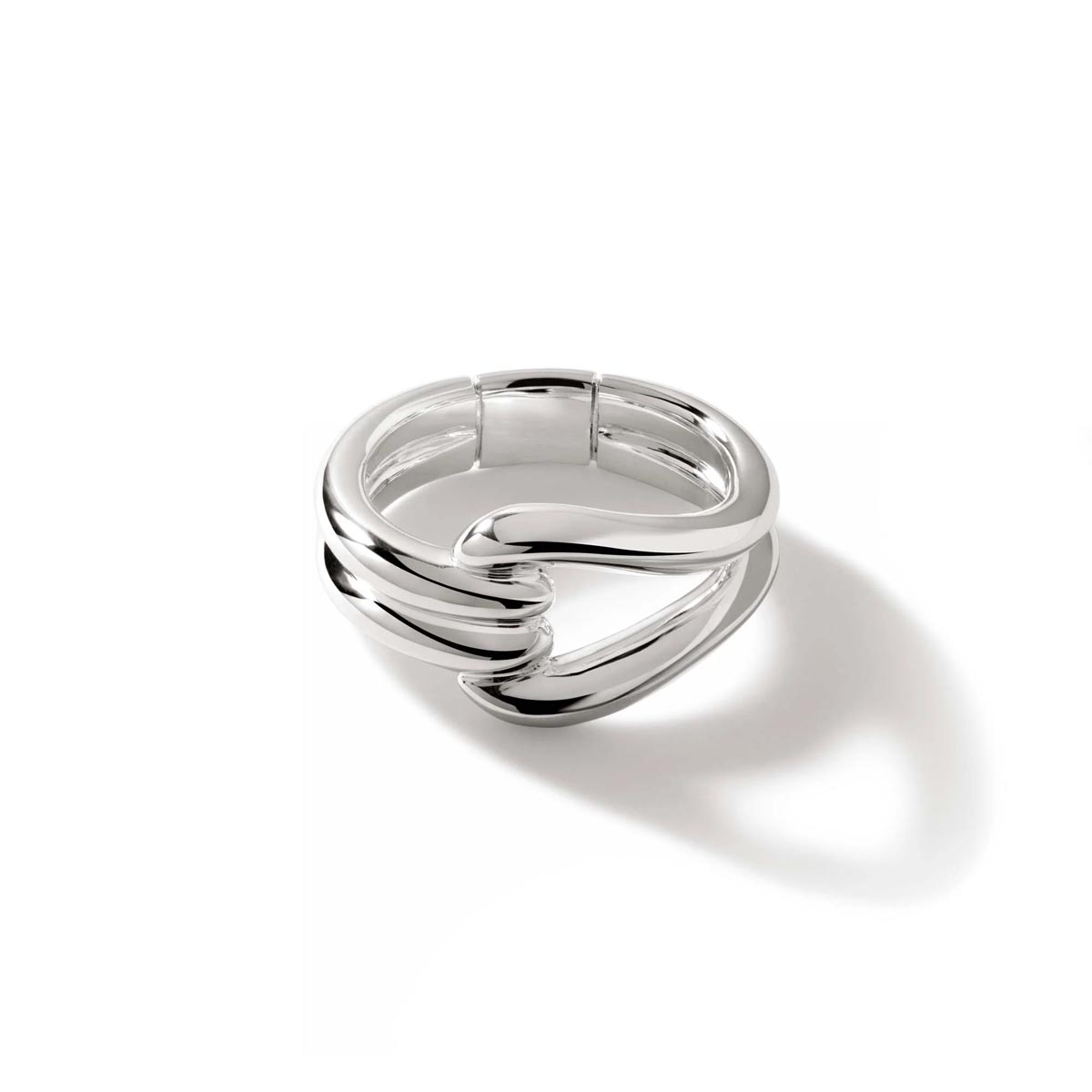 John Hardy Surf Ring in Sterling Silver (size 7)