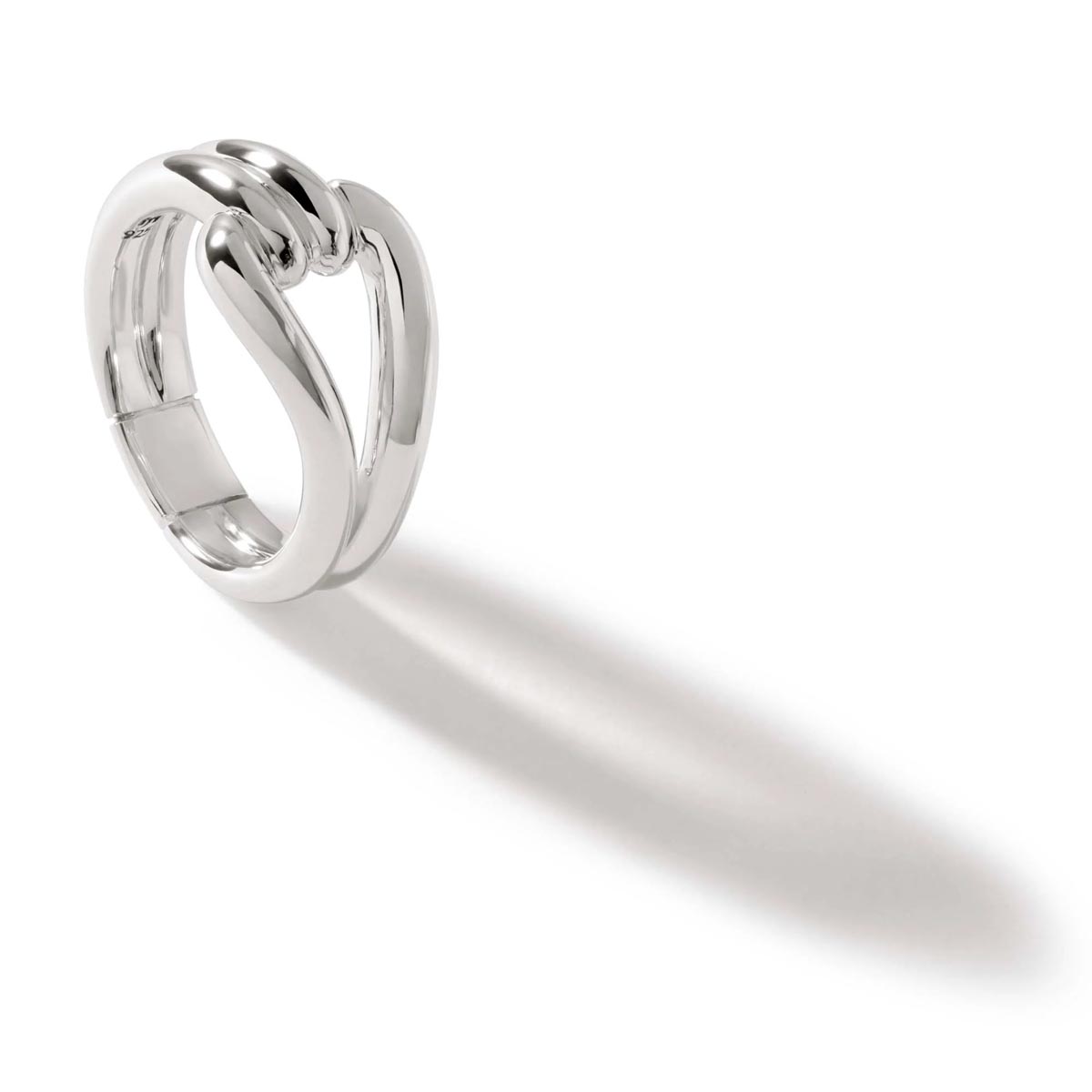 John Hardy Surf Ring in Sterling Silver (size 7)