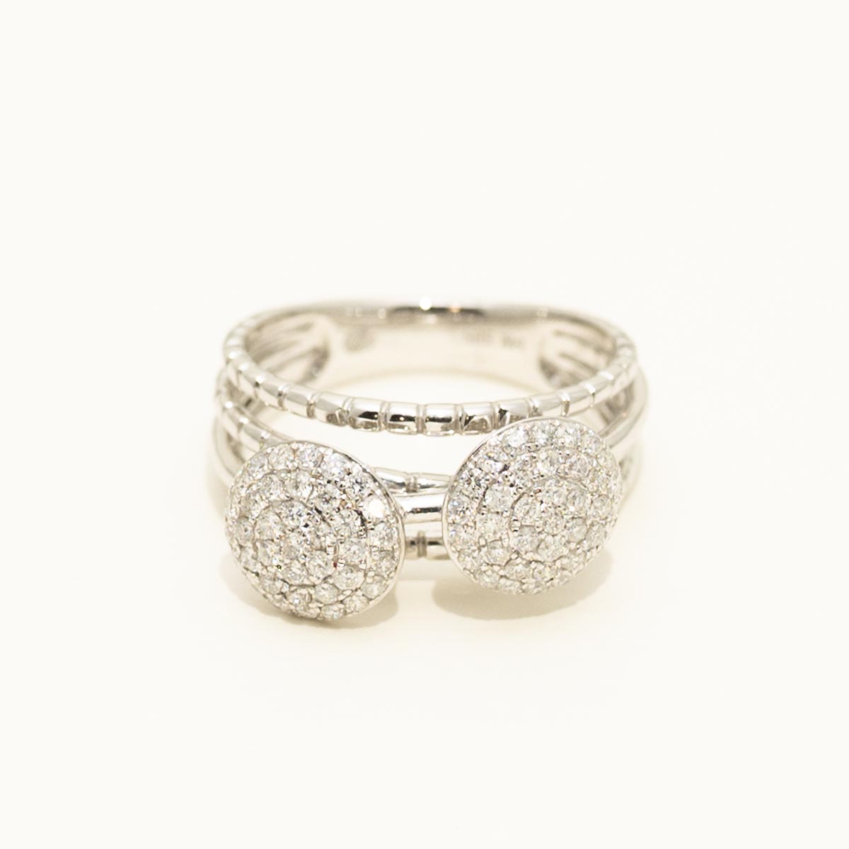 Dabakarov Diamond Fashion Ring in 14kt White Gold (1/2ct tw)