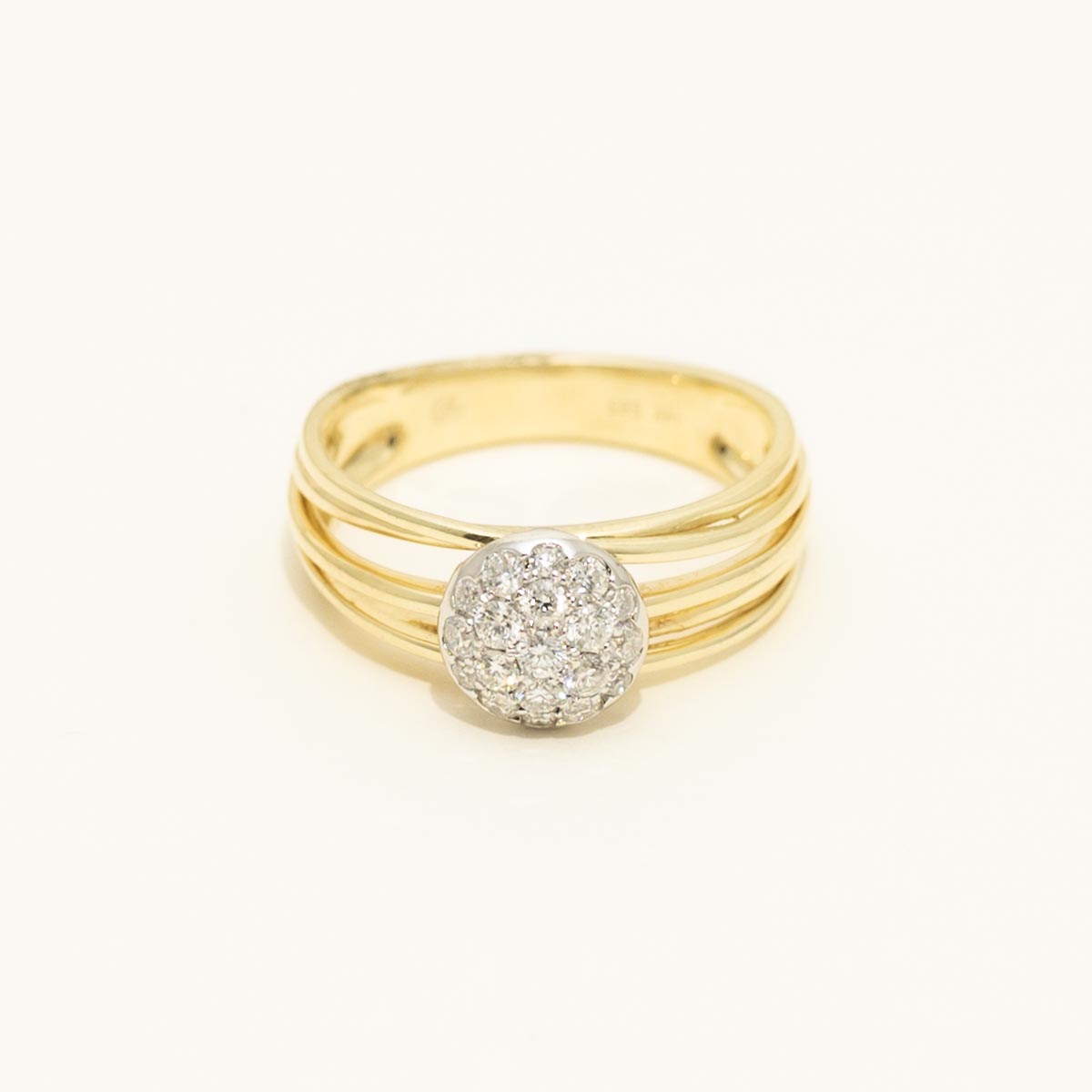 Dabakarov Diamond Fashion Ring in 14kt Yellow Gold with Diamonds