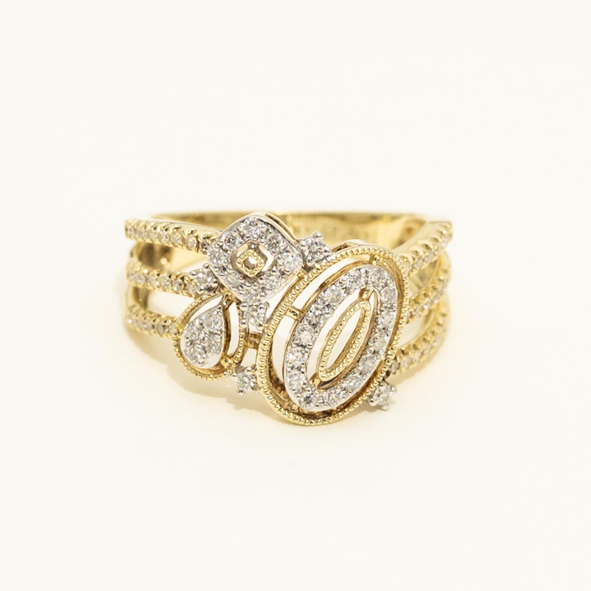 Dabakarov Diamond Fashion Ring in 14kt Yellow Gold (1/3ct tw)